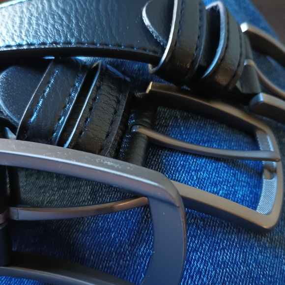 🔥3PK Hot Unisex New Big Men's 44" PU Leather Tall Business Women Belt - Picture 3 of 5